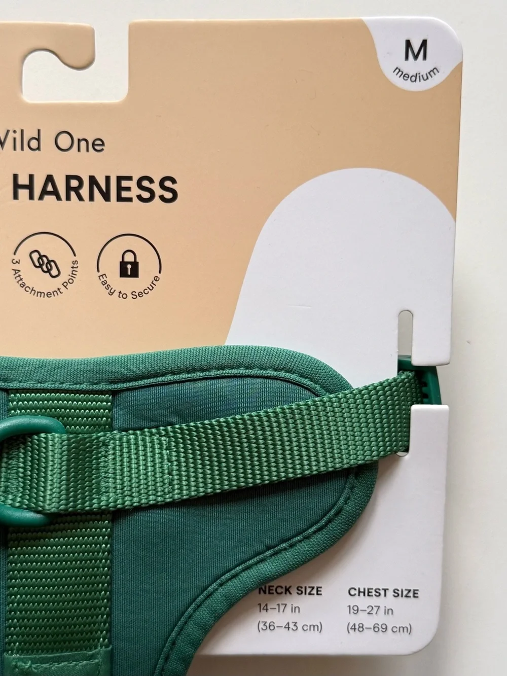 Wild One Dog Harness - Medium - Spruce Green